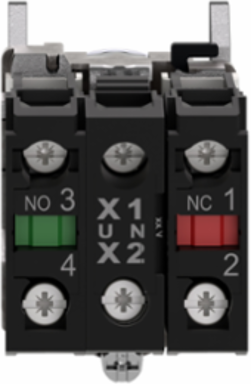 Harmony XB4 22mm Blue Illuminated Push Button, 24V AC/DC, IP66/IP67/IP69K