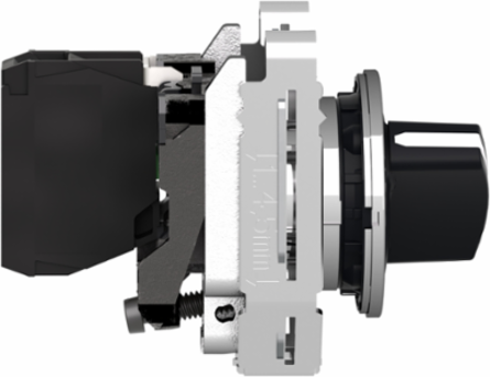 Harmony XB4 Selector Switch, Flush Mounted, 30.5mm, 1NO, IP66