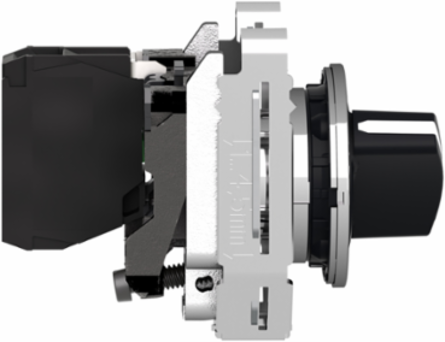 Harmony XB4 Selector Switch, Flush Mounted, 30.5mm, 1NO, IP66