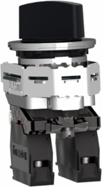 Harmony XB4 Selector Switch, 30mm Mounting, 2 Positions, 1NO+1NC, IP66