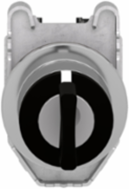 Harmony XB4 Selector Switch, 30mm, Black, 3 Positions, IP66, 2NO