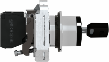 Harmony XB4 Key Switch Selector, 30mm, 2 Positions, 1NO, IP66