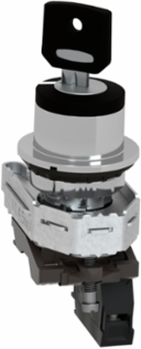 Harmony XB4 Key Switch Selector, 30mm, 2 Positions, 1NO, IP66