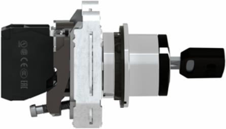 Harmony XB4 Key Switch Selector, 30mm, 2 Positions, 1NO, IP66