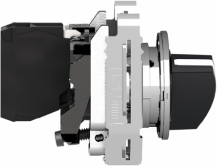 Harmony XB4 30.5mm Metal Selector Switch, 2 Position Stay Put, 1NO