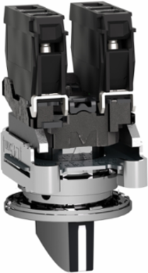 Harmony XB4 Flush Mount Selector Switch, 30.5mm, 3 Positions, 2NO, IP66