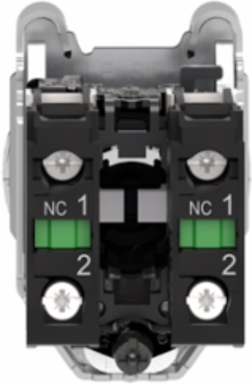 Harmony XB4 Flush Mount Selector Switch, 30.5mm, 3 Positions, 2NO, IP66