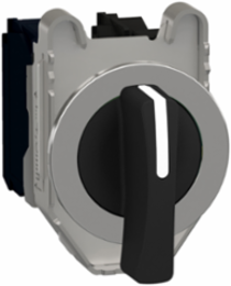 Harmony XB4 Flush Mount Selector Switch, 30.5mm, 3 Positions, 2NO, IP66