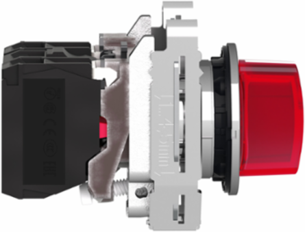Illuminated Selector Switch 30mm, 1NO + 1NC, 24V AC/DC, IP66