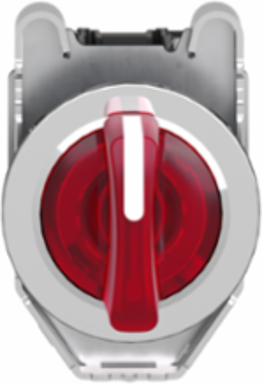 Harmony XB4 Illuminated Selector Switch, 30mm, 1 NO + 1 NC, 110...120V AC
