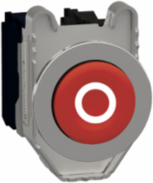 Harmony XB4 Red Projecting Push Button 30mm 1NO+1NC Spring Return