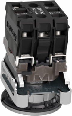 Harmony XB4 30.5mm Illuminated Push Button, 24V AC/DC, IP66, 1NO + 1NC