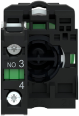 Harmony XB5 22mm Spring Return Green Push Button, IP66