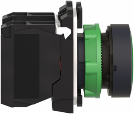 Harmony XB5 Green Push Button, 22mm, Spring Return, IP66, 1NO+1NC
