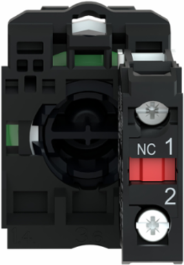 Harmony XB5 Red Push Button, 22mm, Spring Return, IP66/IP67/IP69K
