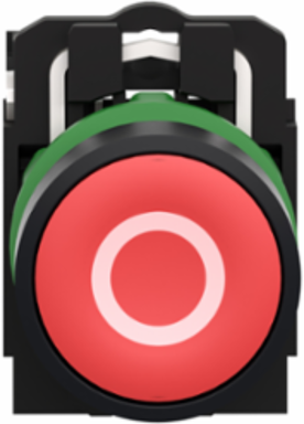 Harmony XB5 Red Push Button, 22mm, Spring Return, 1 NC, IP66/IP67/IP69K