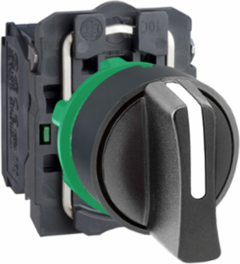 Harmony XB5 Selector Switch, 22mm, 3 Positions, IP69 Rated