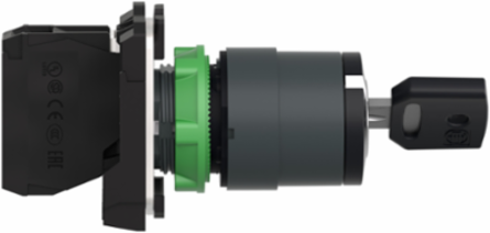 Harmony XB5 Key Selector Switch, 22mm, 2 Positions, IP69