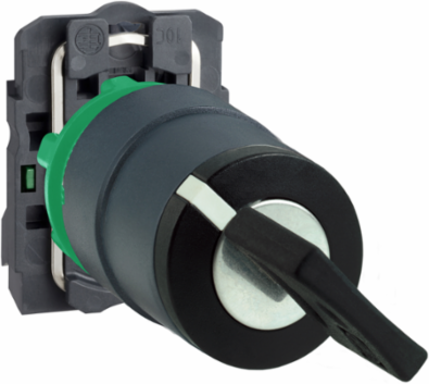 Harmony XB5 Key Selector Switch, 22mm, 2 Positions, IP69