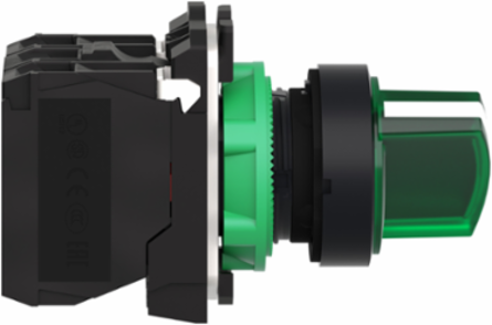 Harmony XB5 Illuminated Selector Switch 22mm 1NO+1NC 110-120V AC