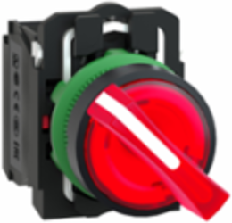 Harmony XB5 Illuminated Selector Switch 22mm 1NO + 1NC 230V-240V AC