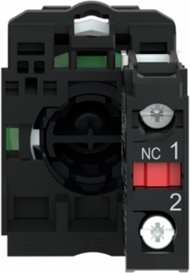 Harmony XB5 Red Push Button 22mm Spring Return 1NC IP66
