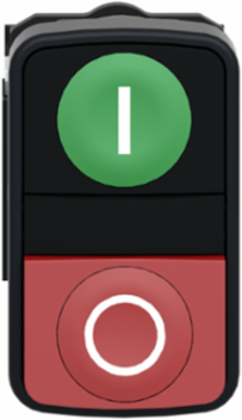 Harmony XB5 Double-Headed Push Button 22mm, IP67, 1 NO + 1 NC