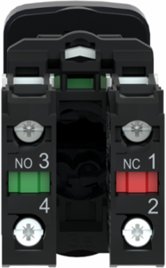 Harmony XB5 Double-Headed Push Button 22mm, IP67, 1 NO + 1 NC