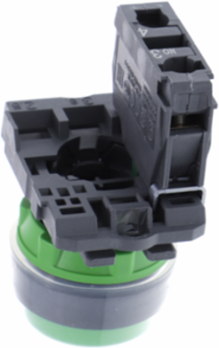Harmony XB5 22mm Black Push Button, Spring Return, IP66/67/69K
