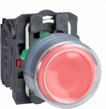 Harmony XB5 Red Push Button 22mm, Spring Return, IP66/IP67/IP69K