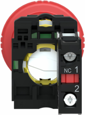 Emergency Stop Push Button, 40mm Red Mushroom, 22mm Mounting, IP66/IP67
