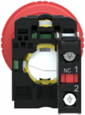 Emergency Stop Push Button, 40mm Red Mushroom, 22mm Mounting, IP66/IP67