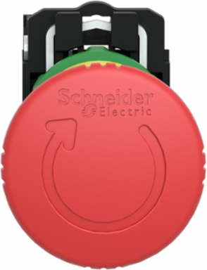 Emergency Stop Push Button, 40mm Red Mushroom, 22mm Mounting, IP66/IP67