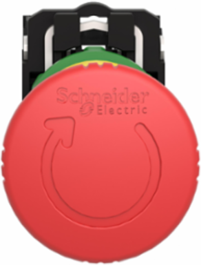 Harmony XB5 Emergency Stop Push Button 40mm, IP66, Red Mushroom