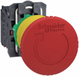 Harmony XB5 Emergency Stop Push Button 40mm, IP66, Red Mushroom
