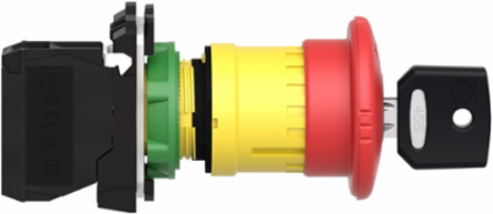 Harmony XB5 Emergency Stop Push Button, 40mm Mushroom, IP66
