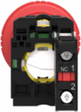 Harmony XB5 Emergency Stop Push Button, 40mm Mushroom, IP66