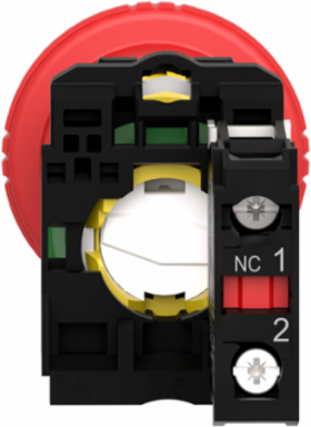 Harmony XB5 Emergency Stop Push Button, 40mm Mushroom, IP66