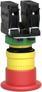Harmony XB5 Emergency Stop Push Button, 40mm Mushroom, IP66/IP67
