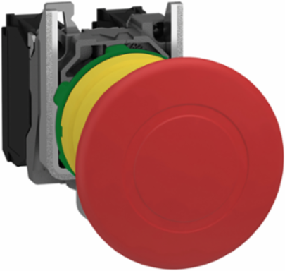 Harmony XB5 Emergency Stop Push Button, 40mm Mushroom, IP66/IP67