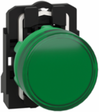 Harmony XB5 Green LED Pilot Light 22mm, IP66, 24V AC/DC