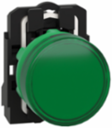 Harmony XB5 Green LED Pilot Light 22mm, IP66, 24V AC/DC