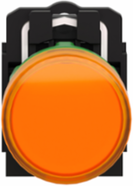 Harmony XB5 Orange Pilot Light, 22 mm, 24V AC/DC, IP66/IP67/IP69K