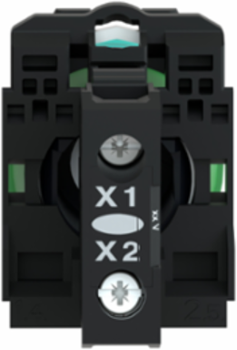 Harmony XB5 22mm Green LED Pilot Light, 110...120V AC, IP66/IP67/IP69K