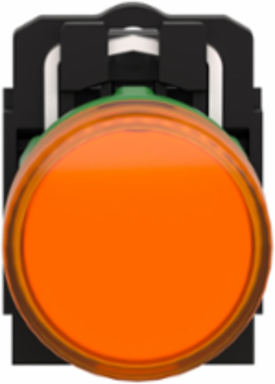 Harmony XB5 22mm Orange Pilot Light, 110-120V AC, LED, IP66/IP67/IP69K