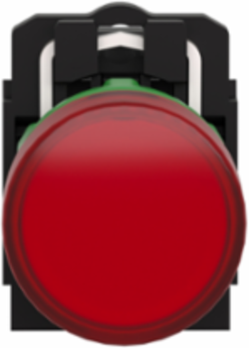 Harmony XB5 Red Pilot Light 22mm, Universal LED, 230...240V AC, IP66/IP69K