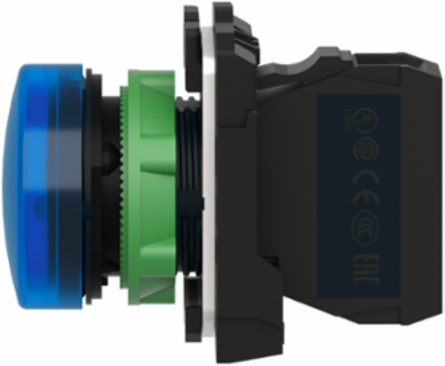 Harmony XB5 Blue LED Pilot Light 22mm, IP66/IP67, 230-240V AC