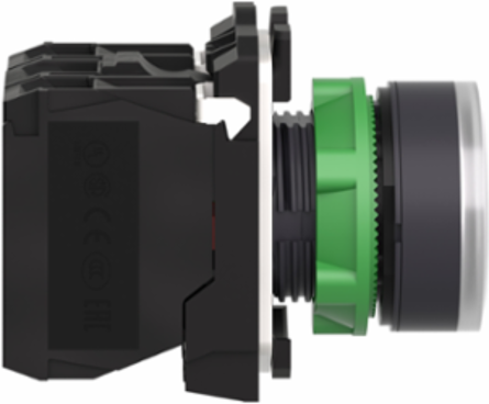 Illuminated Push Button 22mm, Universal LED, 1NO + 1NC, 230V AC
