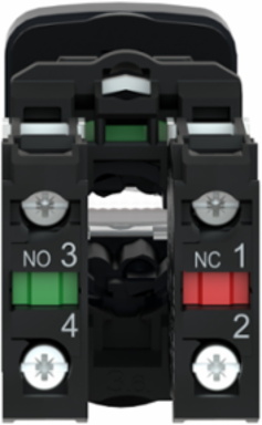 Harmony XB5 Illuminated Push Button 22mm, 1 Green I + 1 Red O, IP66/IP69K
