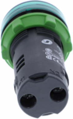 Harmony XB5 22mm Green Monolithic Pilot Light, IP66, 24V AC/DC